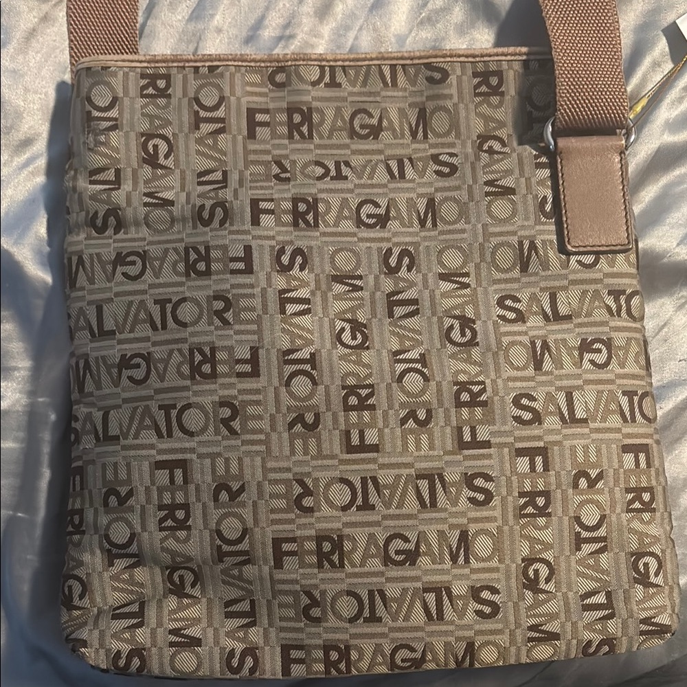 Salvatore Ferragamo Tan Crossbody Bag - Picture 7 of 16